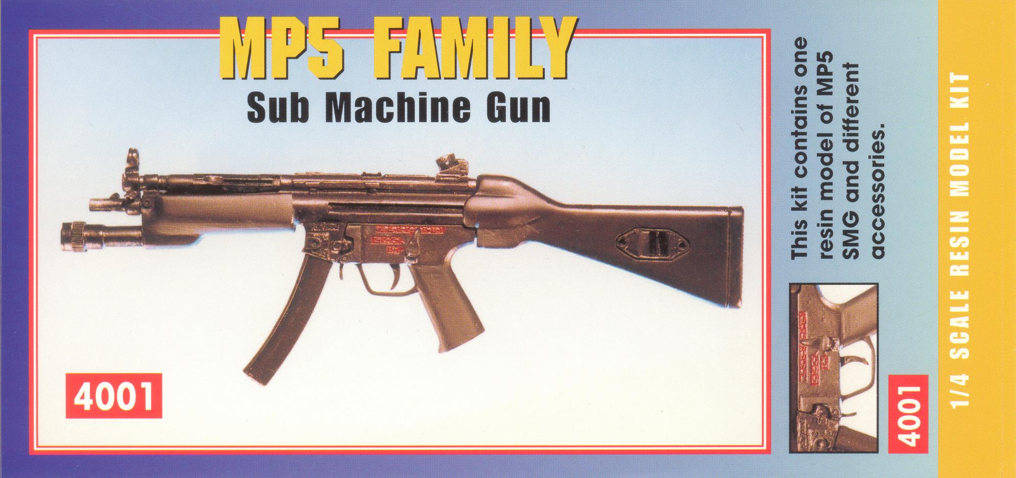 4001 MP5 Family Sub Machine Gun