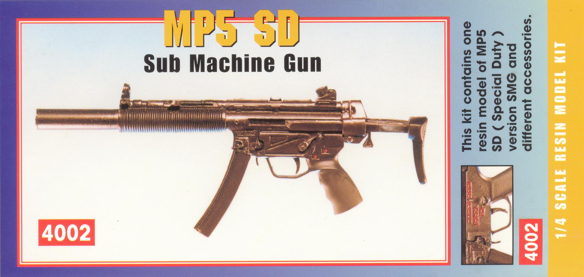 4002 MP5 SD Sub Machine Gun