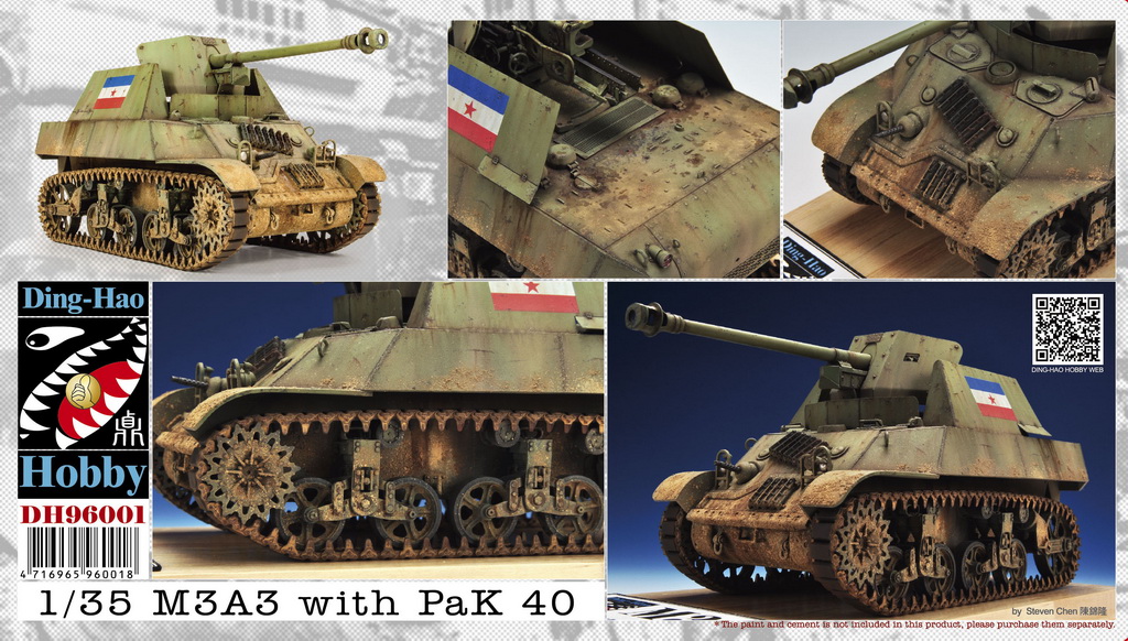 DH96001 M3A3 with Pak 40