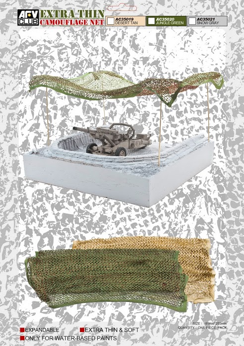 AC35020 Extra Thin Camouflage Net - Jungle Green