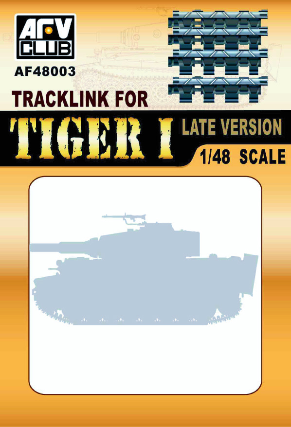 AF48003 Track Link for Tiger I (Late Version)