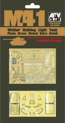 AG35008 M41 Light Tank Extra Detail Set Photo Etched 