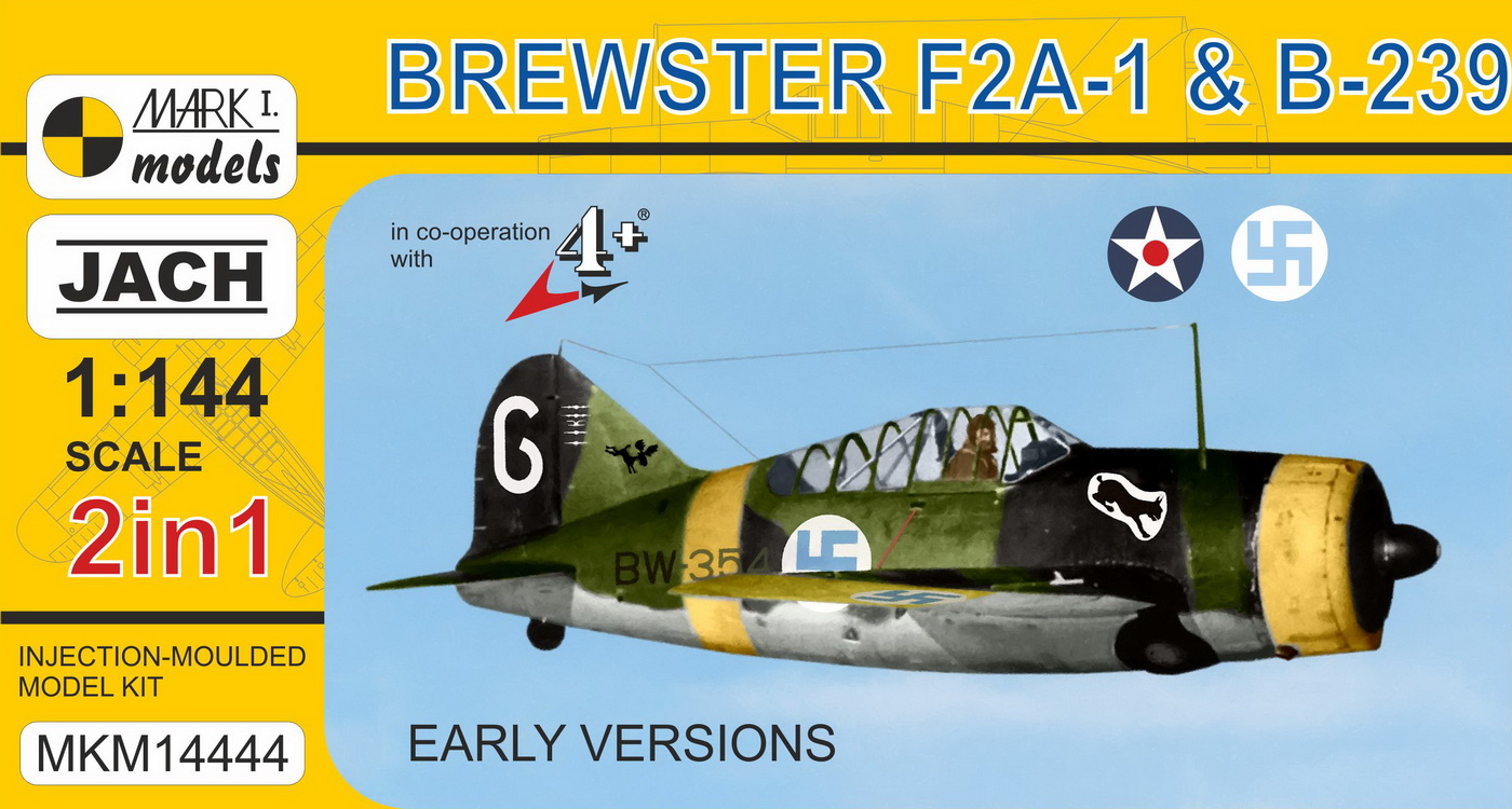 MKM14444 Brewster F2A-1 & Buffalo B-239