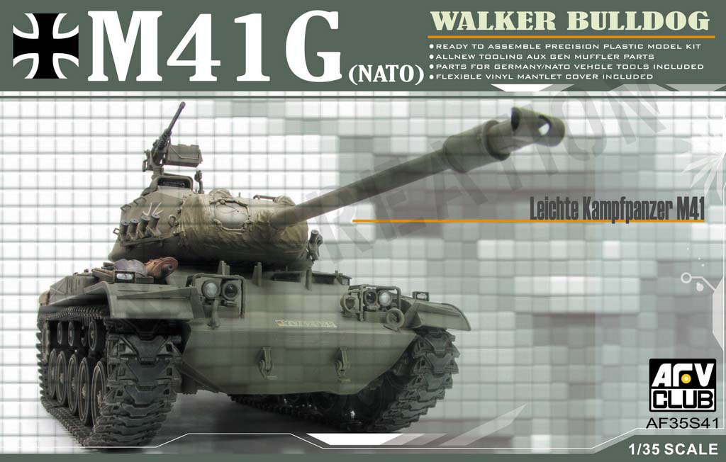AF35S41 德國M41G華克猛犬輕戰車