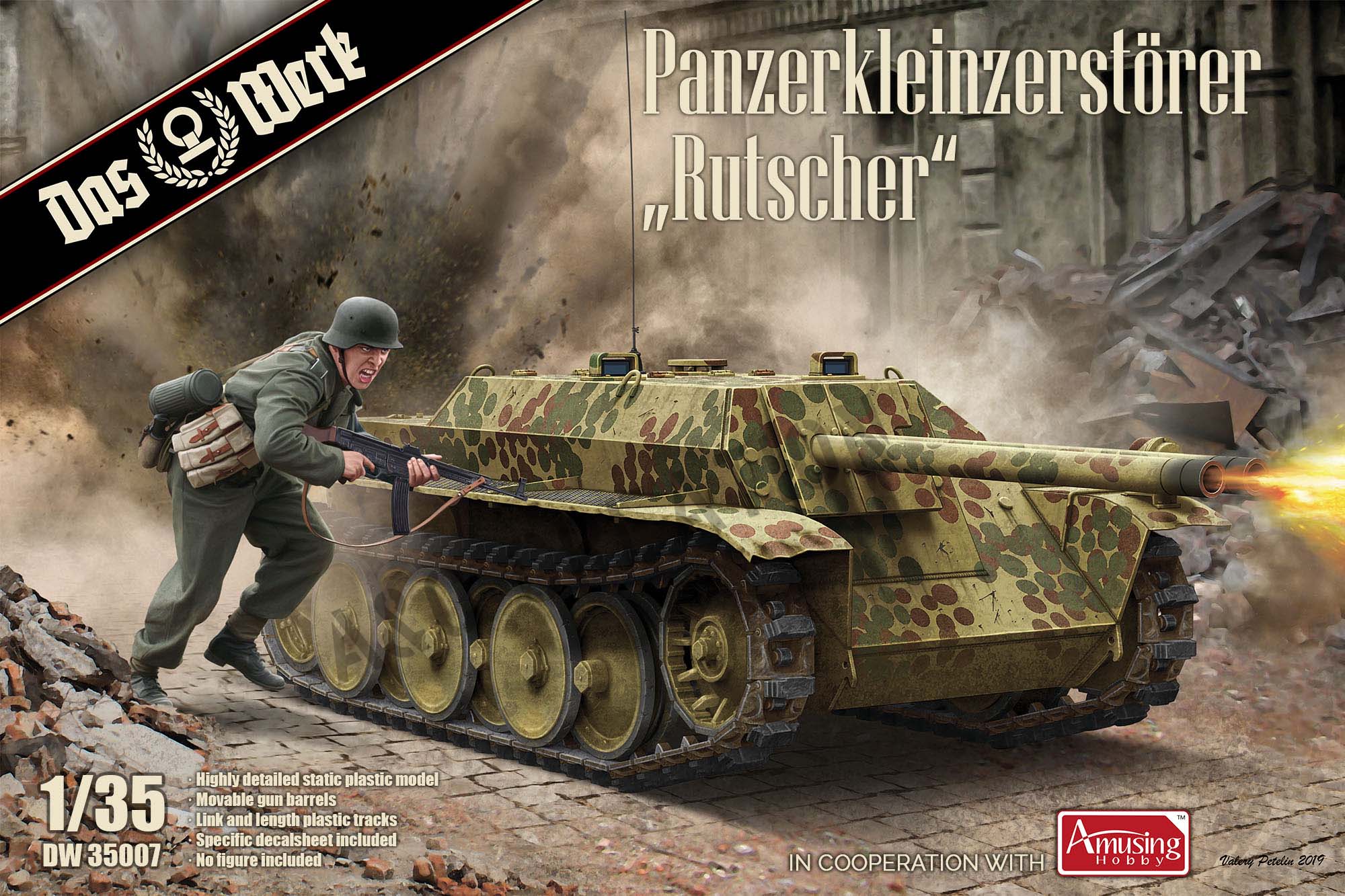 DW35007 Panzerkleinzerstörer - Rutscher