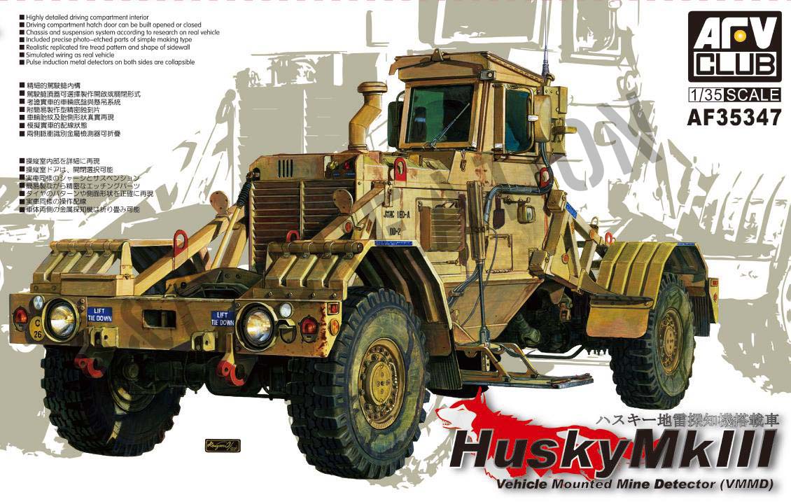 AF35347 Husky Mk III Vehicle Mounted Mine Detector (VMMD)
