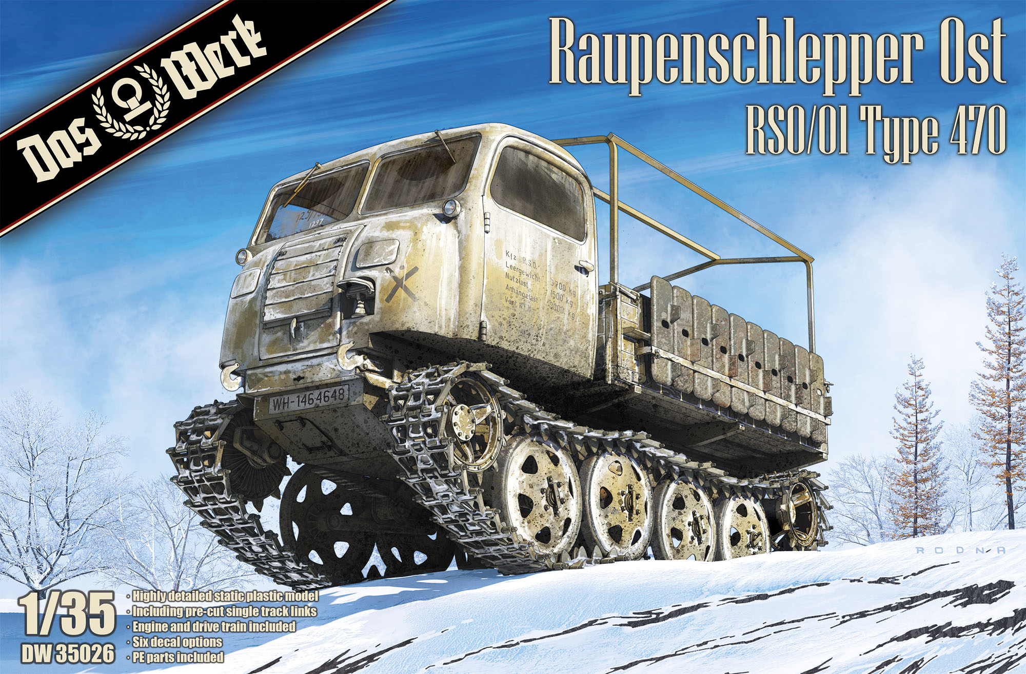 DW35026 Raupenschlepper Ost RSO/01 Type 470