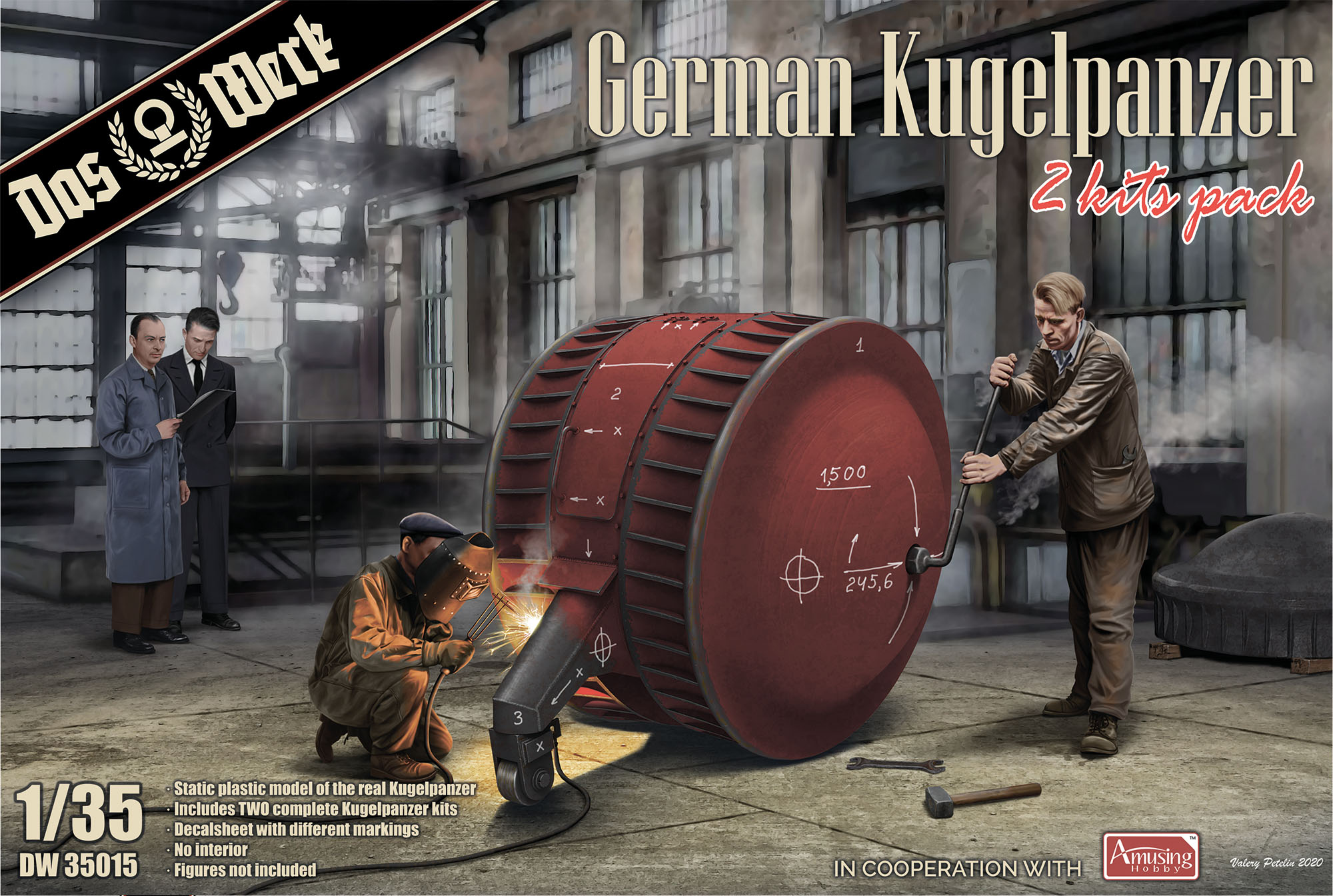 DW35015 German Kugelpanzer double pack  2 pcs  
