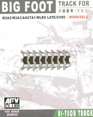 AF35133 Big Foot Track for M2A2 / M3A2 / AAV7A1 / MLRS late / CV90 (Workable)
