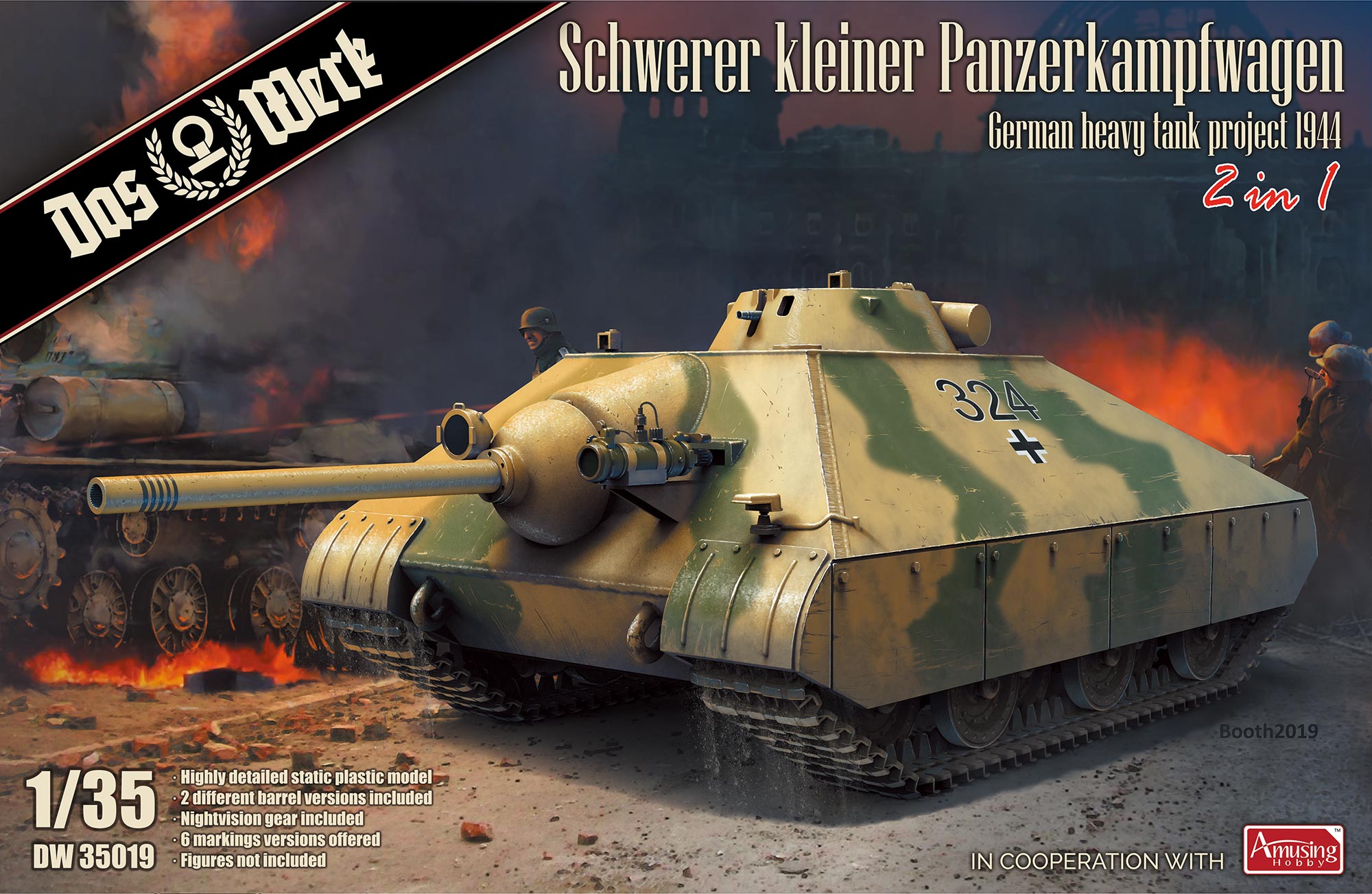 DW35019 Schwerer kleiner Panzerkampfwagen